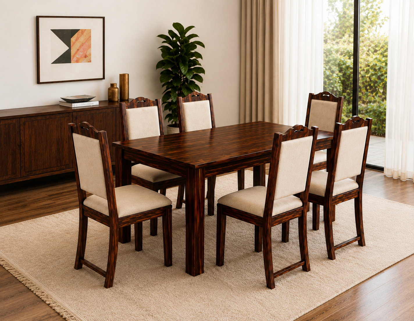 Sheesham 6-Seater Dining